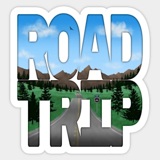 Road Trip Sticker